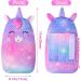 MHJY Cute Unicorn Seat Belt Pads for Kids - Purple Seatbelt Strap Cover for Comfort & Support | Head & Neck Cushion for Toddlers Girls Boys - Buy Online on GoSupps.com