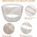 Transparent Breathable Cat Muzzle Anti-bite and Anti-lick Pet Mask for Grooming Bathing Nail Clipping Cotton Cat Mouth Cover Suitable for Aggressive Cat Kittens with a Head Circumference of 11.81-13.78in(30-35cm) - Buy Online on GoSupps.com
