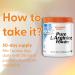 Doctor's Best Pure L-Arginine Powder 300g - Highly Dosed Amino Acid Supplement | Vegan, Lab-Tested, Gluten-Free | Non-GMO - Soy-Free | Vegetarian-Friendly - Buy Online on GoSupps.com
