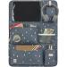Premium Casual Auto Organizer - Rear Seat Car Organizer (60 cm) | Happy Prints Dark Blue for Smart Storage - Buy Online on GoSupps.com