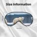 Polar Bear Double-Sided Sleep Eye Mask | Soft Comfortable Blindfold with Adjustable Strap | Block Light | Ideal for Travel & Relaxation - Buy Online on GoSupps.com