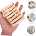 Amosfun 15 Pcs Wooden Soap Dish Sponge Holder Wood Trays Wooden Soap Holder Travel Soap Natural Sink Soap Holder Wood Bracket Soundbar Bracket Shower Soap Dish Hollow Three Piece Suit - Buy Online on GoSupps.com