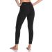 YUNOGA Women's Ultra Soft High Waisted Seamless Leggings | Tummy Control Yoga Pants - Black Medium - Buy Online on GoSupps.com