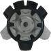18 Count Black (001)/Silver SOFTSPIKES Ua/Silver Tornado Fast Twist 3.0 Clamshell Cleats - Premium Golf Shoe Spikes - Buy Online on GoSupps.com