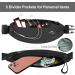 Reflective Running Belt with Phone Holder - Black | UPTARD Running Fanny Pack for Men and Women - Buy Online on GoSupps.com