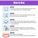 QQCherry Temporary Teeth Repair Kit - Fix Missing and Broken Teeth, Includes Mouth Mirror, Tartar Scraper, Dental Probe - Regain Confidence and Smile Blue - Buy Online on GoSupps.com