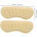 Comfortable Insole Stickers & Heel Pads for Women - 4 Pairs - Shoe Inserts & Cushions for Ultimate Heel Support - Buy Online on GoSupps.com