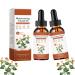 Lot de 2 huiles hydratantes anti- ge pour le visage - Micromol cules raffin es - Absorption rapide - R tention d'eau longue dur e - Am liore la s cheresse - R duit les ridules - Lissage B