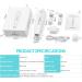 Hydra Pen H2 Microneedling Pen Professional Hyaluron Pen Serum Derma Jet Pen Serum Applicator for Home Personal Use with 2 Replacement Cartridges Needles 12Pin 0.5mm - Buy Online on GoSupps.com