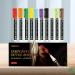  BommFu Skin Pencil 10 Colors Erasable Face Skin Marker for Kids Adults Birthday Party Cosplay Festival Makeup Role Play Event - Buy Online on GoSupps.com