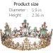 Baroque Princess Crowns for Women & Girls - Wedding, Rave & Prom Accessories - Buy Online on GoSupps.com