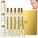 Walldor Instalift Korean protein thread lifting set gold protein peptides line carving essence Water-soluble collagen fade fine lines thread lift (color: 3 bottle+1 set)
