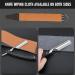 Stainless Steel Cut Throat Razor Kit with Leather Sharpener - Perfect Gift for Men - M&LD Straight Edge Razor Blades for Barber and Home Use - Buy Online on GoSupps.com