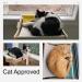 Cat Window Perch Hammock Seat for Indoor Cats | Sturdy, Adjustable, and Washable | Holds Up to 40 lbs | Blue - Buy Online on GoSupps.com