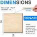 18 Pack Basswood Sheets 12x12x1/8 for Crafts Unfinished Wood Basswood Craft Wood Board Perfect for DIY Ornaments and Models Drawing Painting Engraving Wood Burning and Laser Cutting. B-18packs craft woods - Buy Online on GoSupps.com