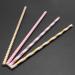 TRIPPER Biodegradable Paper Straws 100 Pink for Party Supplies Birthday Wedding Bridal/Baby Shower Decorations and Celebrations - Buy Online on GoSupps.com