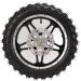Front Wheel Tyre Durable Wear Resistant Front Wheel Assembly High Friction Rubber Metal for Off Road Vehicle - Buy Online on GoSupps.com