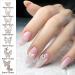 WOKOTO 70Pcs 3D Butterfly Nail Charms | Silver Butterfly Charms for Women & Girls Nail Art | Acrylic Nails Decorations Kit - Buy Online on GoSupps.com