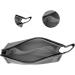 Hair Dryer Travel Case Hair Dryer Carrying Bag PU Leather Water Resistant for Business Trip for Home Use for Gym(black) - Buy Online on GoSupps.com