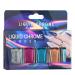 Lot de 6 poudres holographiques pour ongles - D coration artistique - Effet miroir m tallique - Pour manucure et p dicure 02style