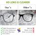Kaeoisfu Oversized Square Reading Glasses for Men & Women | Fashionable Blue Light Blocking Multi-Colored 1.0 Diopters - Buy Online on GoSupps.com