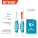 Elmex Interdental Brush Blue Size 3 (0.6mm) - 8 Pieces for Effective Cleaning of Medium Interdental Spaces - International Shipping Available - Buy Online on GoSupps.com