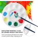 Zaldui Paint Tray Palettes - 6 Pack Kids Plastic Painting Palette Set - Buy Online on GoSupps.com