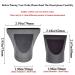 YingEnter Professional Plastic Hair Dryer Nozzle Comb Attachment - Type A - Buy Online on GoSupps.com