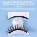 Magnetic Eyelashes with Applicator Reusable Dual Magnetic Lashes Kit without Eyeliner Magnetic Eyelashes Natural Look Wispy False Eyelashes No Glue or Liner Needed Easy to Wear - Buy Online on GoSupps.com