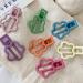 Elegant Cute Flower Matte Barrette Girls Hair Duckbill Trendy Fashion Alligator Metal Hairpin Accessories - Buy Online on GoSupps.com