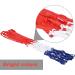 All Weather Basketball Net Replacement - Fits Standard Indoor & Outdoor Hoops - 12 Loop Red White Blue - Buy Online on GoSupps.com