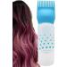 Scalp Applicator Comb Bottle Applicator Brush Hair Oiling Applicator Bottle | Hair Oiling Applicator Bottle for Hair Dye Oil Comb Precise for Scalp and Hair Care Blue - Buy Online on GoSupps.com