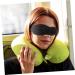 2pcs 3D Stereo Goggles Eyepatch for Adults | Satin Sleep Mask for Travel & Sleeping | Cotton Eye Cover for Blackout | Portable & Comfortable - Buy Online on GoSupps.com