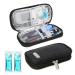 Insulin cooling bag with 2 cooling packs - diabetics pocket for diabetic utensils keep the stocks safe and cold diabetes accessories PEN cool box while traveling from youshares 03 black