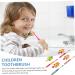 Minkissy Children's Toothbrush Set - 4 Soft Cartoon Manual Oral Cleaning Tools for Kids - Buy Online on GoSupps.com