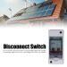 Buy 2P Photovoltaic System DC Miniature Circuit Breaker - IP65 Waterproof PV Disconnect Switch for Off-Grid Solar Power Systems PV Array & RV Solar - Buy Online on GoSupps.com