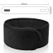 Spa Headband 4 Pack - Ultra Soft Adjustable Terry Cloth Wrap for Face Washing, Shower, Facial Mask - Black - Buy Online on GoSupps.com