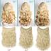 Shop Invisible Wire Hair Part Extensions - 40cm Curly Medium Brown Hairpieces for an Effortless Look - Buy Online on GoSupps.com