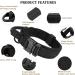 Adjustable Tactical Dog Collar with Control Handle - Soft Padded Nylon & Robust Metal Buckle for Medium-Sized Dogs - Size L - Buy Internationally! - Buy Online on GoSupps.com
