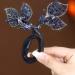 Rhinestone Flower Hair Clip Whale Tail Rhinestone Flower Hair Clip Ocean Blue Feather Hairpin Ins Style Elegant Lazy Hair Curler Elegant Hair Clip for Women. (F) - Buy Online on GoSupps.com