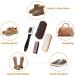 LUBOXIN 4 PCS Suede Brush for Shoes Nubuck Brush Horsehair Shoe Brush Hard-Wearing Crepe Brushes Multifunctional Nubuck Suede Cleaner Kit with Suede Eraser for Shoes Boot Leather Cleaning - Buy Online on GoSupps.com
