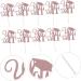 Warmhm 20 Pcs 2021 Graduation Cake Arrangement Cover Rose Goldx2pcs 13x13.5cmx2pcs - Buy Online on GoSupps.com