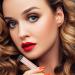 Lip Brush Reusable Lipstick Brush Makeup Brush Makeup Beauty Brushes Soft Travel Beauty Lip Brush Round Tip Silicone Lip Applicator Makeup Beauty Tool for Smoother and Fuller Lip Appearance Wood color - Buy Online on GoSupps.com
