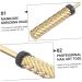Nail Drill Bits Drills Nail Bits Manicure Supplies Cuticle Nail Drill Bit Safety Bits for Nail Drill Cuticle Drill Bits for Nails Accessories Tungsten Steel Cylindrical 0.56x0.56x5.05cm As Shown2 - Buy Online on GoSupps.com