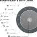 White Noise Machine with 30 High Fidelity Soundtracks, 7 Night Light Colors - Timer, Memory, Touch Controls - Plug-in Sound Machine for Baby & Adults - Buy Online on GoSupps.com