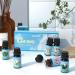 Leader Etherish Oil Set - Aromatherapy Fragrance Oils Gift Set for Diffusers | 6x10 ml - Lemongrass Fresh Cotton Linen Cherry Blossom Clean Air Aloe - Buy Online on GoSupps.com