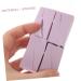 MAGICLULU 72 Pcs Nail Gradient Sponge - Premium Nail Art Tools for Perfect Manicure & DIY Nail Polish Techniques - Eye Shadow Wedges - Simple Purple Seal - Buy Online on GoSupps.com