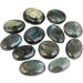 Shop MookaiTedecor Natural Gemstone Drumstone - Polished Palm Pocket Healing Crystals & Reiki Ornaments | Labradorite & Moonstone - Buy Online on GoSupps.com