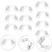 Shop Soft Silicone Nose Pads for Glasses | 5 Pairs of Clear U-Form Mini Nose Pads | Slipproof Pebble Gel for Comfort - Buy Online on GoSupps.com