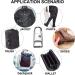Metal Zipper Pull Tab Replacement for Suitcases, Luggage, Jackets - Sliver and Black - Buy Online on GoSupps.com